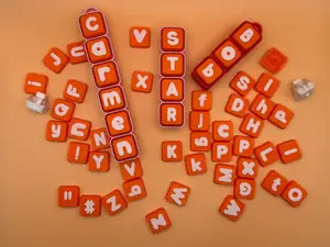 Bubble letter alphabet fidget clickers lower upper