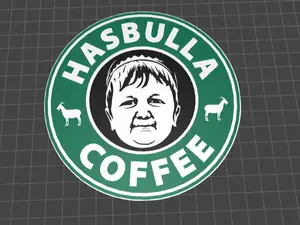 Hasbulla Coffee Coaster