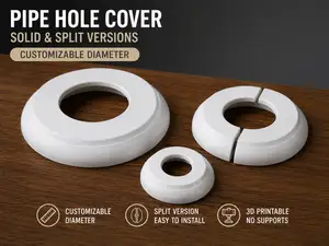 Customizable Parametric Pipe Cover