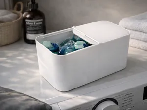 Multi-purpose Capsule Box – Hinged + Sliding Lid