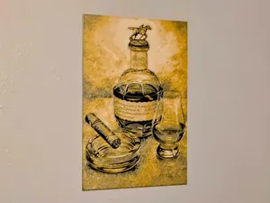 Blanton’s Bourbon HueForge Wall Art (240×160mm)