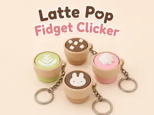 Latte Pop Fidget Clicker