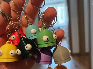 REPO robot head keychain