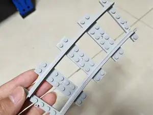 乐高lego 火车R88曲线轨道
