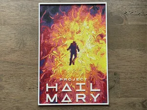 Project Hail Mary (2026) Hueforge Movie Poster