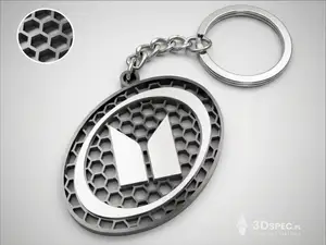 Isuzu  Honeycomb keychain