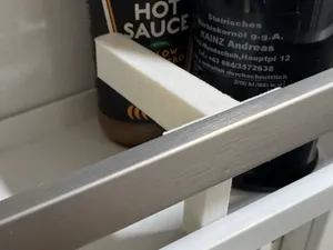 Parts holder of a Liebherr refrigerator short