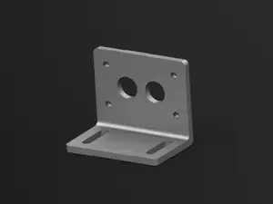 Worm Gear Motor Mount Bracket For JGY-370