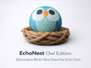 Owl Echo Dot Bird’s Nest Stand (Two Sizes)