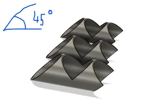 1",1/2" and 3/4" pipe insulation cutting guide