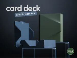 card deck · print in place box