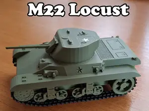 M22 Locust - Fully Printed 1:35 Model