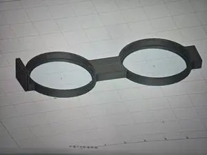 Led Lichthalterung für Wohnwagenfenster
