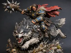 TANQUE EQUIPO LOBO WORLD OF WARCRAFT