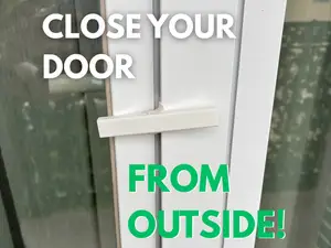 Easy Universal Outdoor Elastic Door Closer System