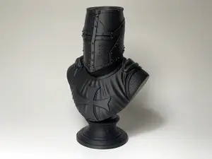 Templar Knight Bust – Medieval Armored Crusader