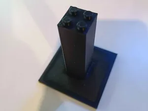 Legos compatible pillar 5 bricks tall