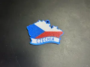 Czechia Keychain