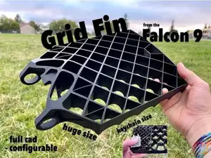Grid Fin - SpaceX Falcon 9