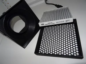 Exhaust Car Filter Adapter for Bambu Lab P2S & X2D