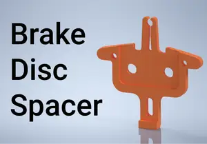 Brake disk spacer