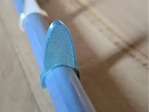 robot vacuum rounded spikes clothe laundry rack