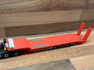 LOW BED SEMITRAILER 4 AXLES 1/50