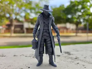 Lantern-Warden Gunslinger Figurine