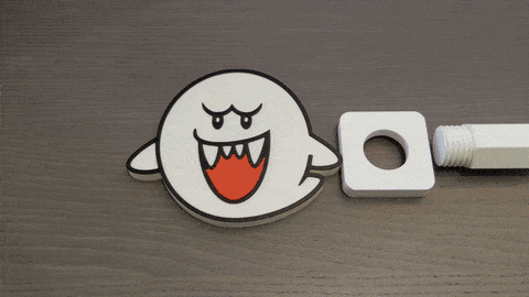 Boo ghost hitch plug cap