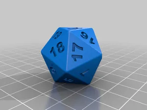 D20 Countdown Dice