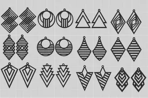 Boucle d'oreille Earring Pack1