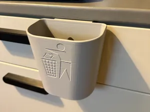 Mülleimer für Druckabfälle, Küchenschublad