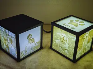 3D-printed Lithophane Picture/Memory Box