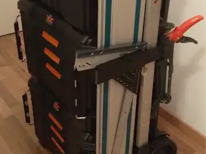 Ridgid Pro Gear side mount for Saw Track/Level/etc