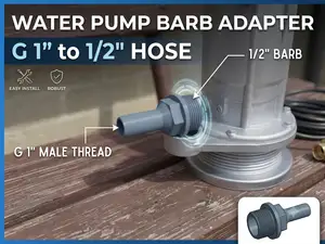 G 1" to 1/2" Hose Adapter