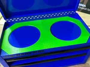 Mini Tool Box Boom Box Dual 4inch Speaker Template
