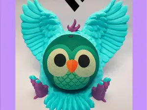 Sitting Owl COMPATIBLE with Echo Dot