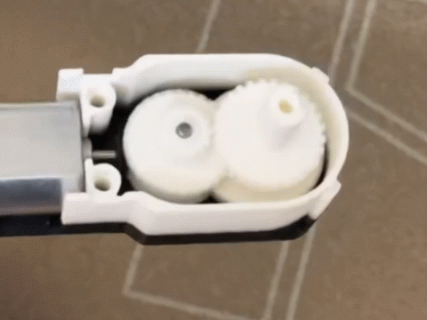 030电机减速齿轮箱 - 3D打印齿轮组 (CyberBrick LA024/LA016 替代方案)