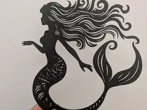 sirena arte murale
