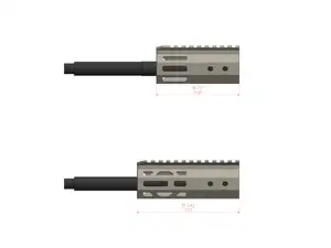 M-LOK handguard 1 (4.25" and 5.25" lengths)