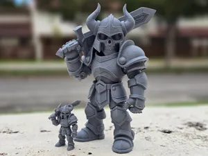 Chibi Skeleton Warrior