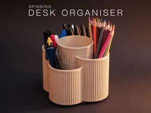 Spinning Desk Organizer