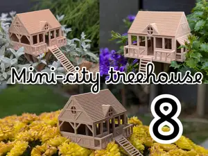 Mini city treehouse PART 8
