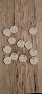 Jungfrau Sternzeichen schlüsselanhänger Zodiacsign keychain