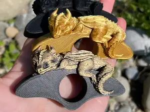 Sleeping Baby Dragon Page Holder