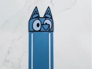 Bluey Bookmark