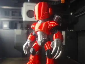 机甲人偶  MK-01赤爪