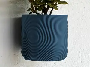 Wall Mounted Planter Pot with Drip tray