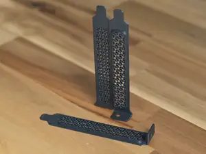 PCI slot cover customizable mesh