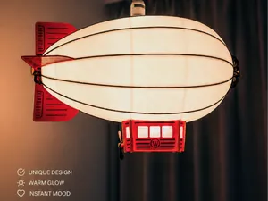 Zeppelin Lamp – Retro Airship Hanging Lamp